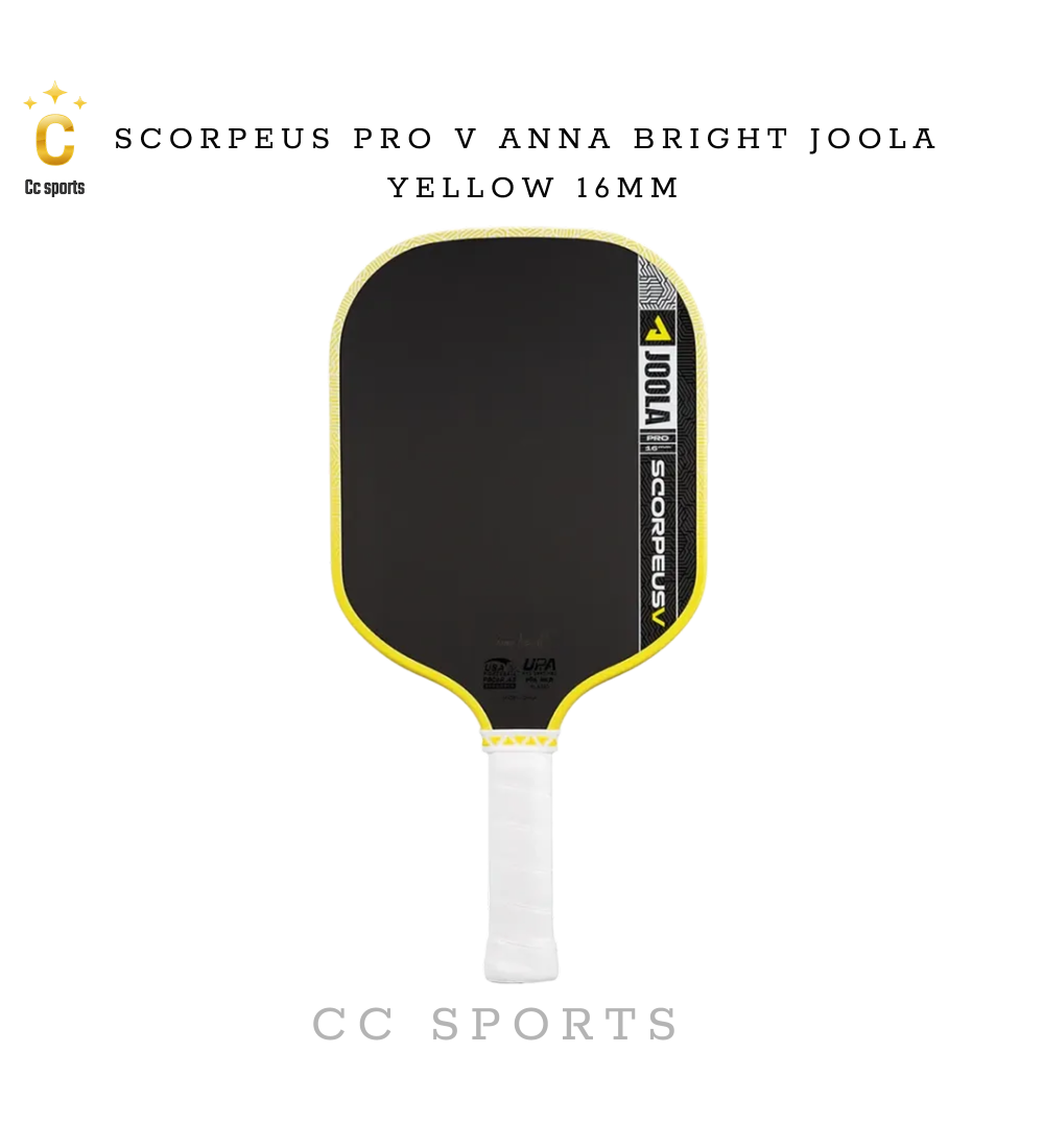 Scorpeus Pro V Anna Bright JOOLA Yellow 16mm