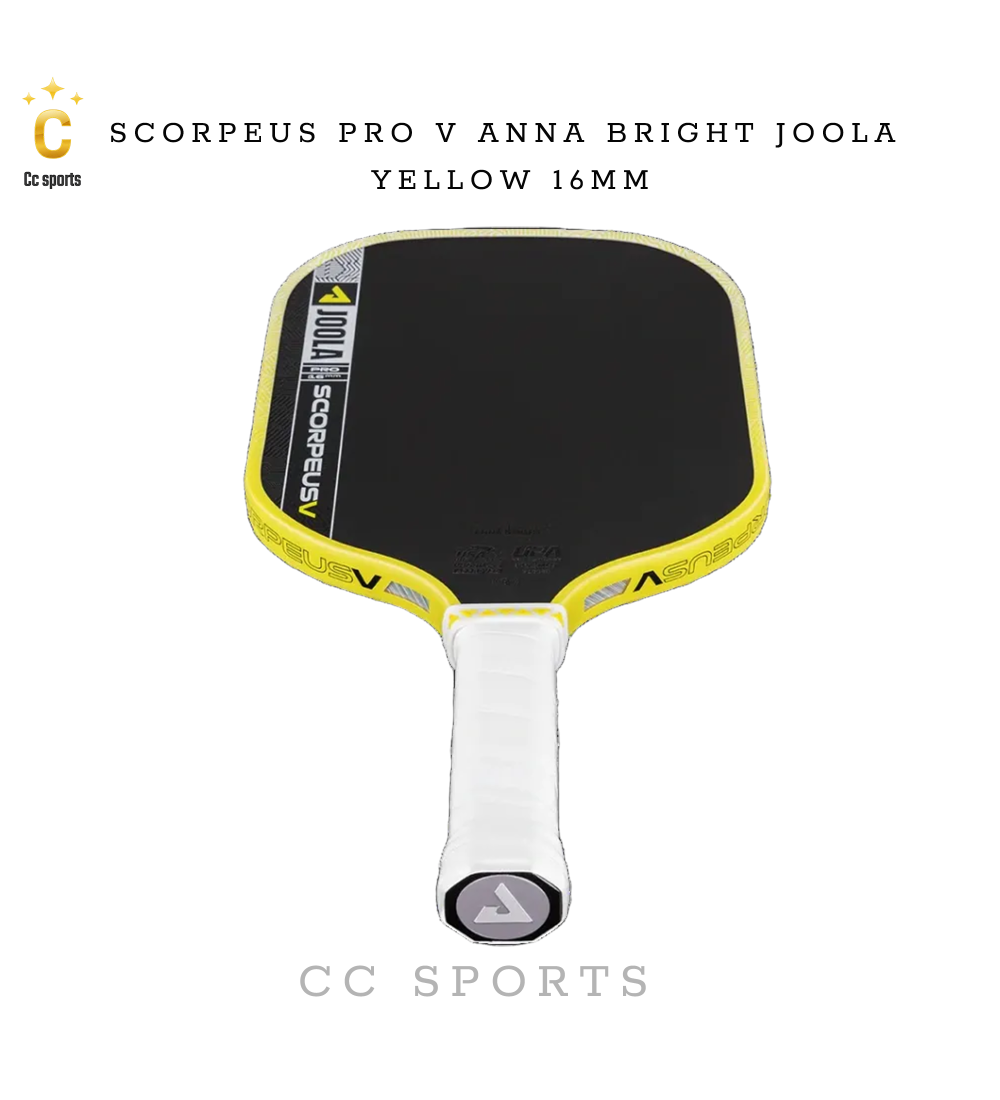 Scorpeus Pro V Anna Bright JOOLA Yellow 16mm