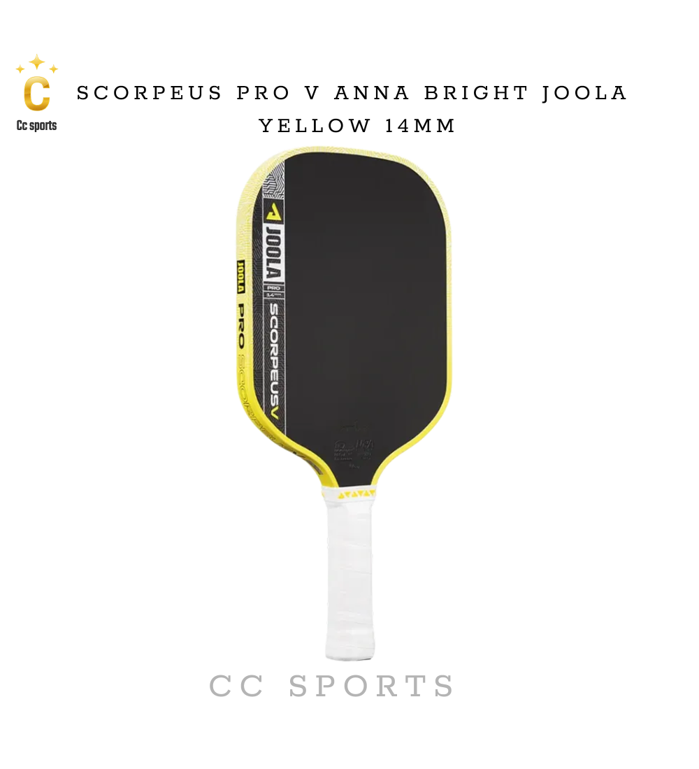 Scorpeus Pro V Anna Bright JOOLA Yellow 14mm