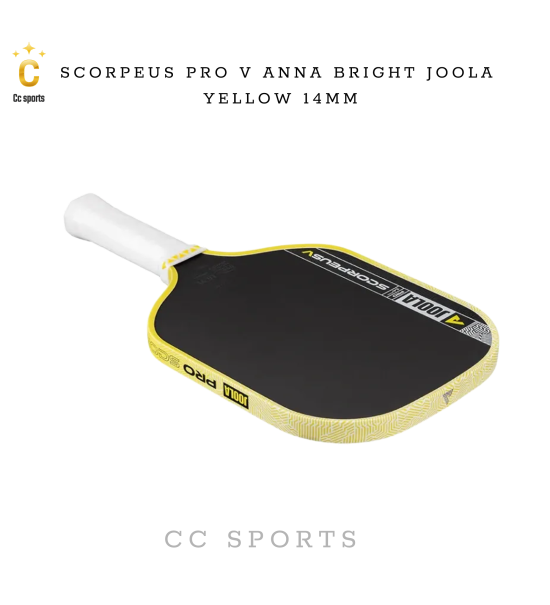 Scorpeus Pro V Anna Bright JOOLA Yellow 14mm
