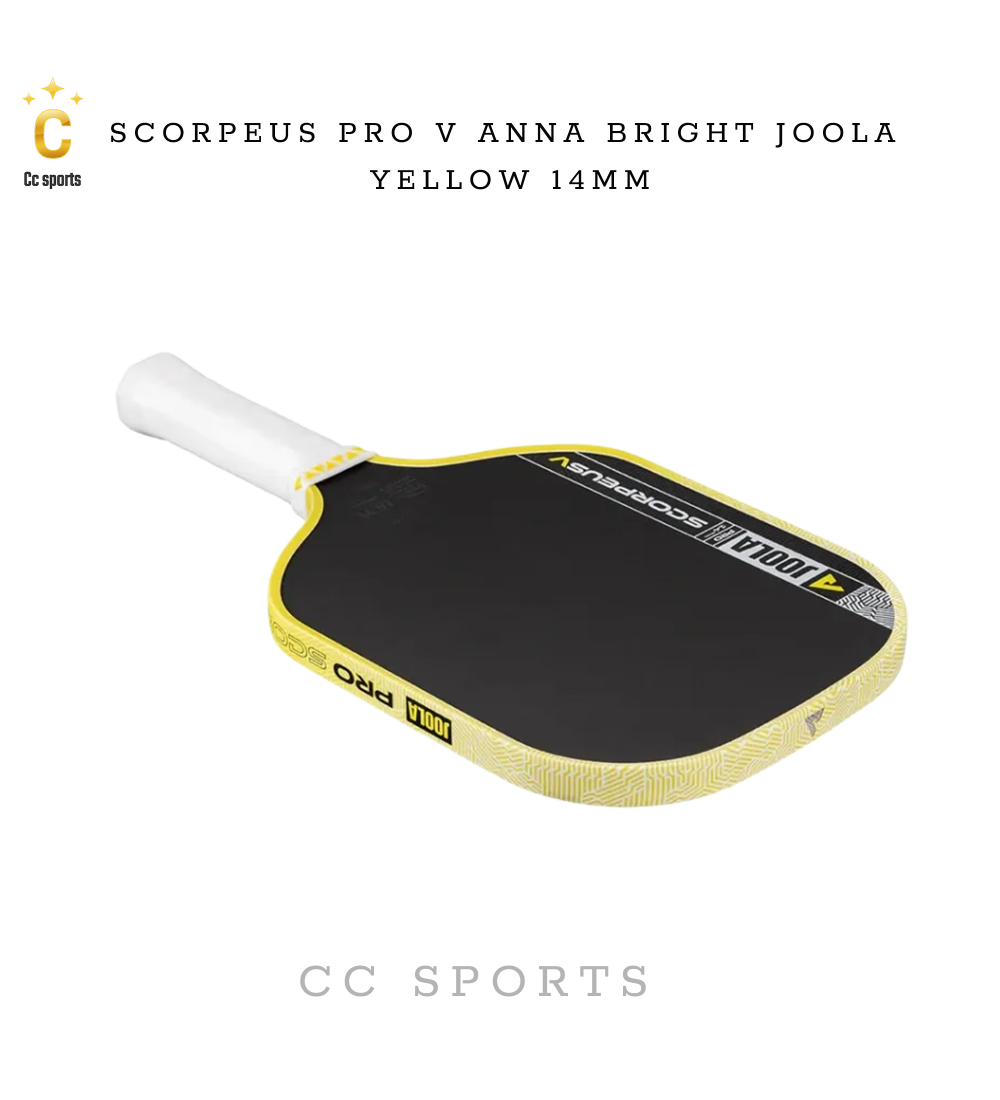 Scorpeus Pro V Anna Bright JOOLA Yellow 14mm