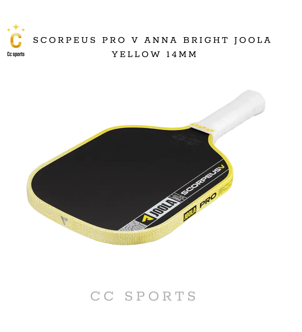 Scorpeus Pro V Anna Bright JOOLA Yellow 14mm
