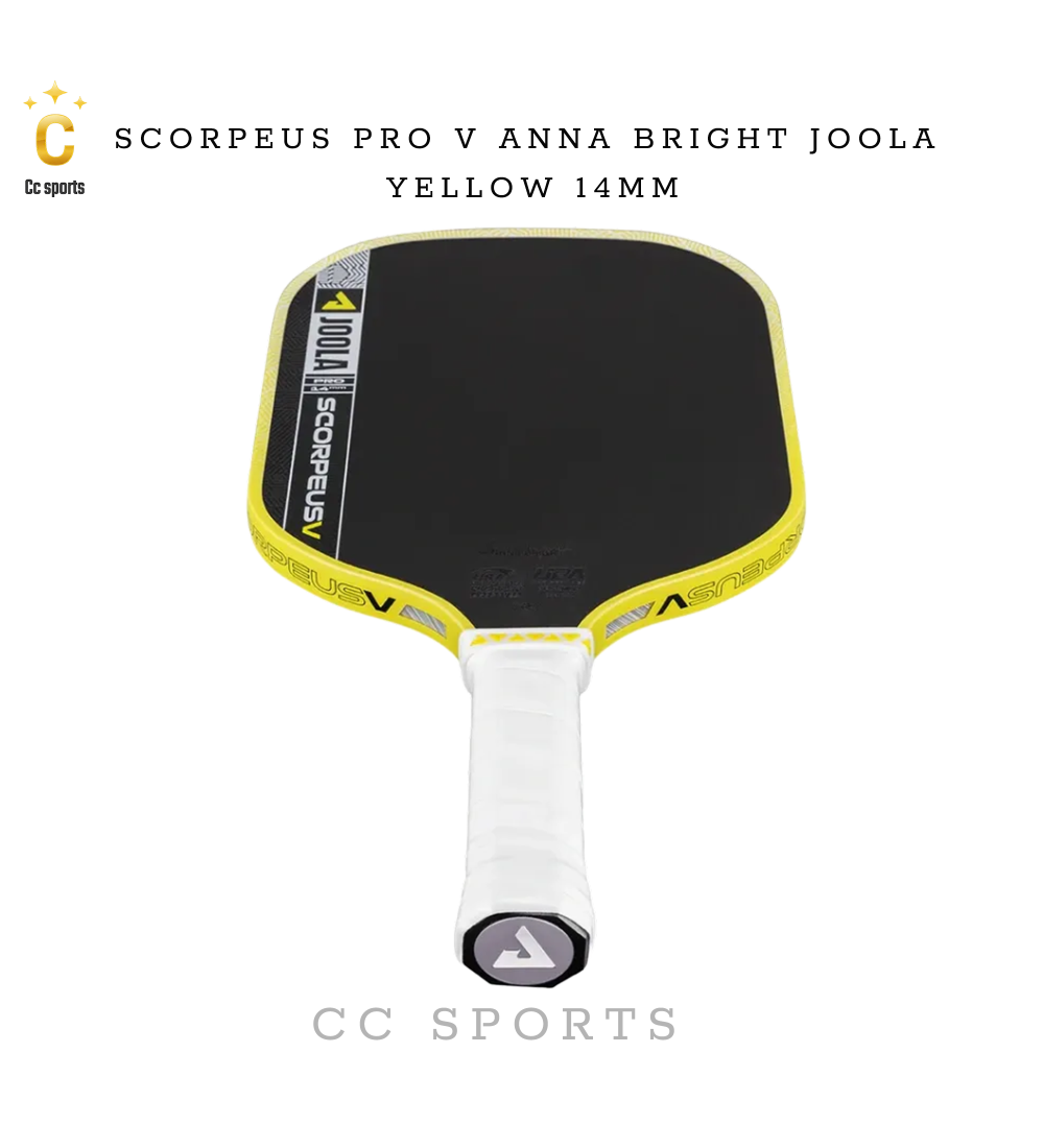 Scorpeus Pro V Anna Bright JOOLA Yellow 14mm