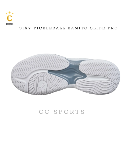 Giày Pickleball Kamito Slide Pro trắng