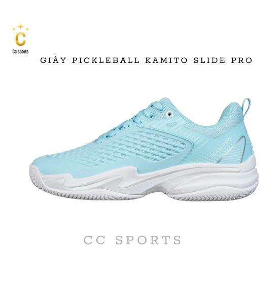 Giày Pickleball Kamito Slide Pro xanh da trời