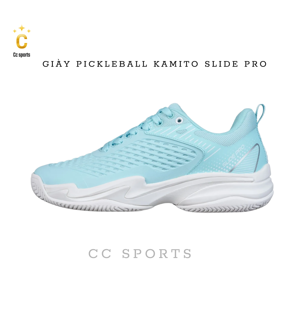 Giày Pickleball Kamito Slide Pro xanh da trời