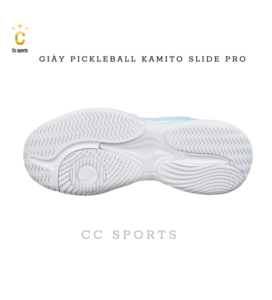 Giày Pickleball Kamito Slide Pro xanh da trời