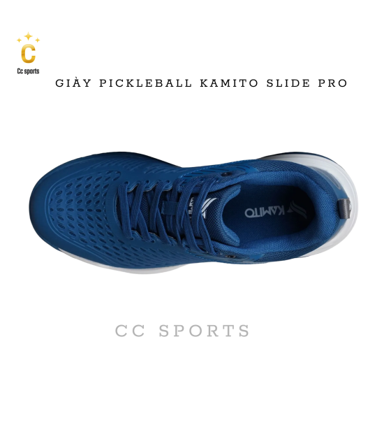Giày Pickleball Kamito Slide Pro xanh đậm