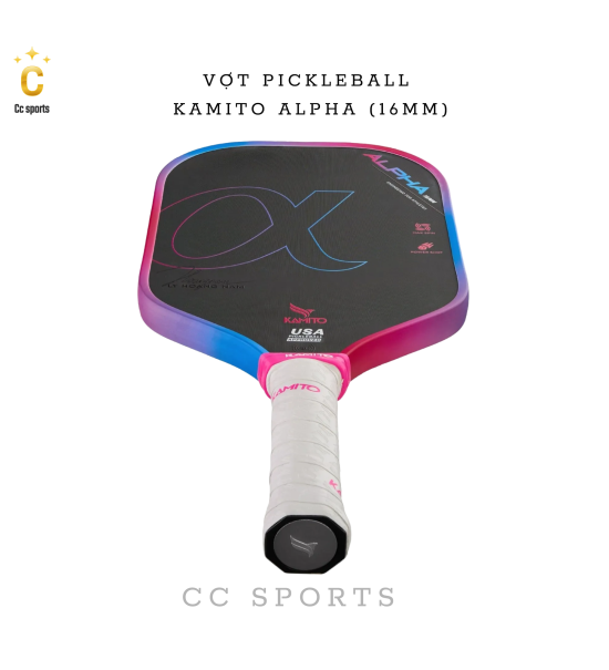 Vợt Pickleball Kamito Alpha (16mm)