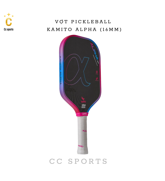 Vợt Pickleball Kamito Alpha (16mm)