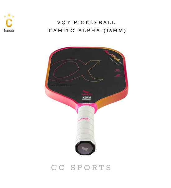 Vợt Pickleball Kamito Alpha (16mm)