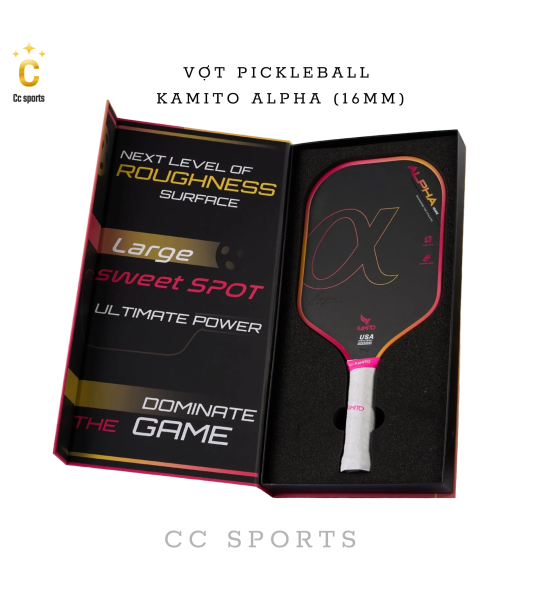 Vợt Pickleball Kamito Alpha (16mm)