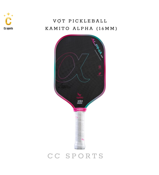 Vợt Pickleball Kamito Alpha (16mm)