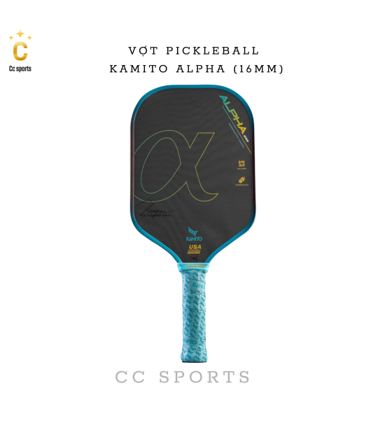 Vợt Pickleball Kamito Alpha (16mm)