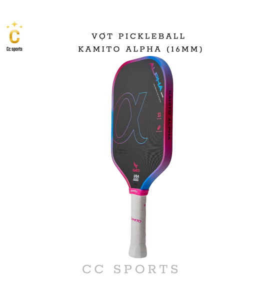 Vợt Pickleball Kamito Alpha (14mm)