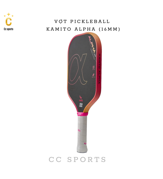 Vợt Pickleball Kamito Alpha (14mm)