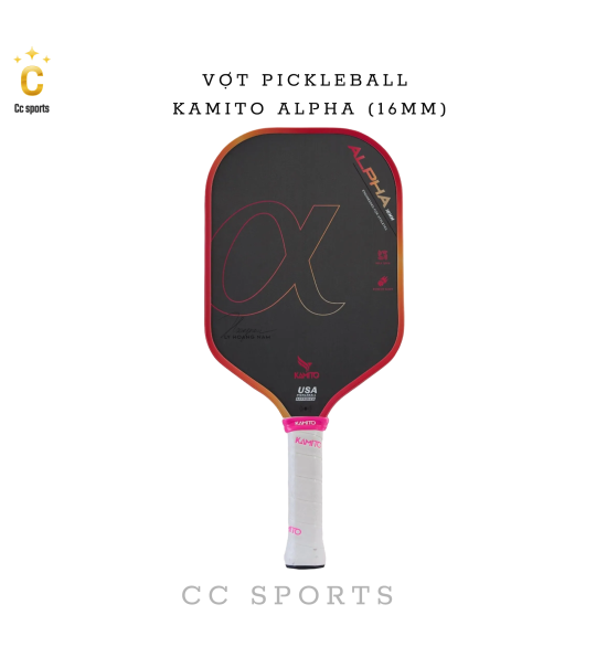 Vợt Pickleball Kamito Alpha (14mm)