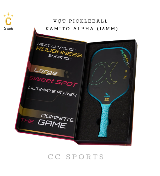Vợt Pickleball Kamito Alpha (14mm)