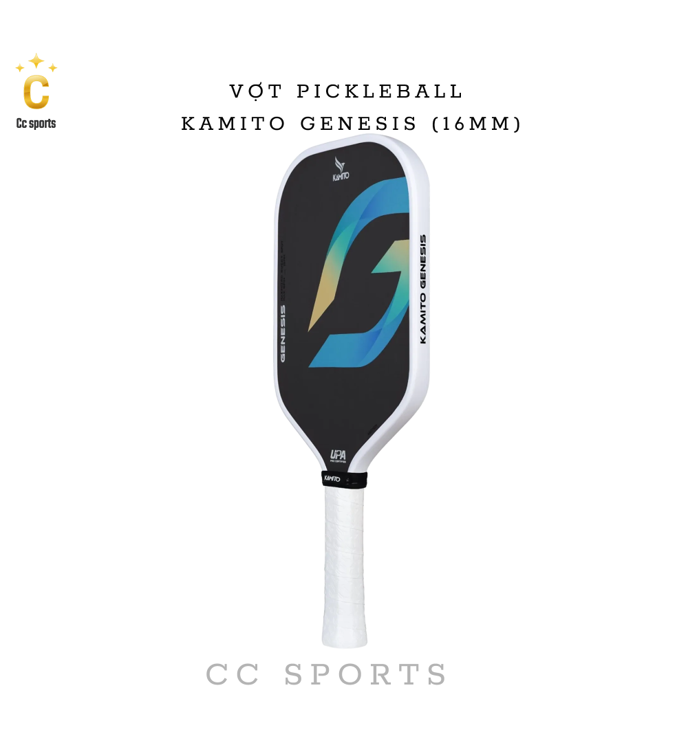 Vợt Pickleball Kamito Genesis 16mm