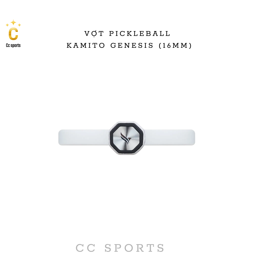 Vợt Pickleball Kamito Genesis 16mm