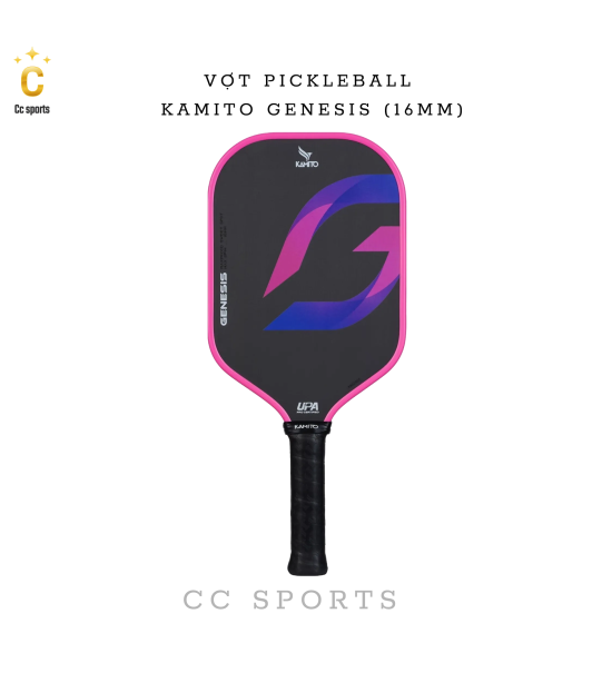 Vợt Pickleball Kamito Genesis 16mm