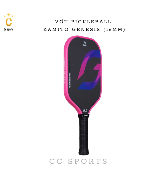 Vợt Pickleball Kamito Genesis 16mm