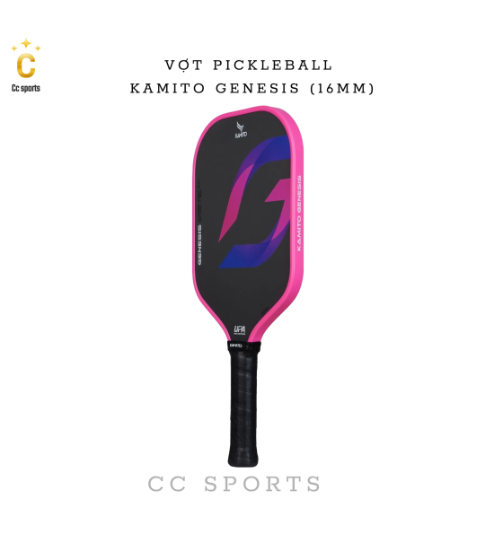 Vợt Pickleball Kamito Genesis 16mm