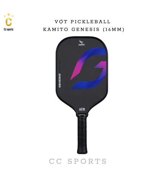Vợt Pickleball Kamito Genesis 16mm