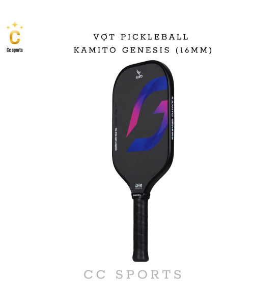 Vợt Pickleball Kamito Genesis 16mm