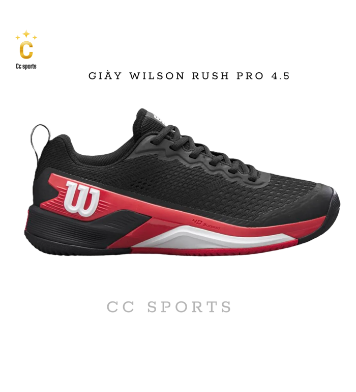 Giày Tennis/Pickleball Wilson Rush pro 4.5