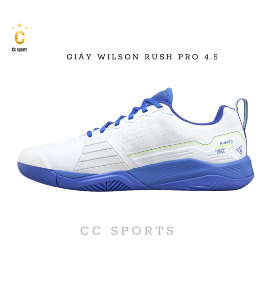 Giày Tennis/Pickleball Wilson Rush Pro 4.5
