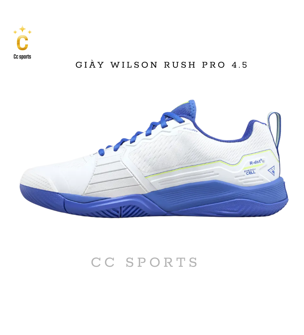 Giày Tennis/Pickleball Wilson Rush Pro 4.5
