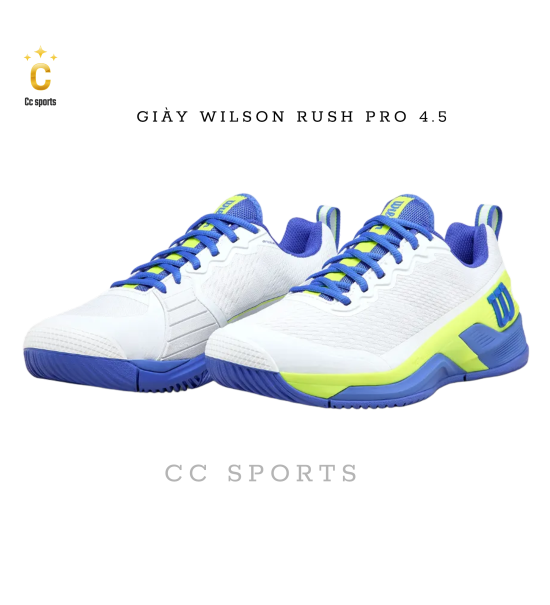 Giày Tennis/Pickleball Wilson Rush Pro 4.5