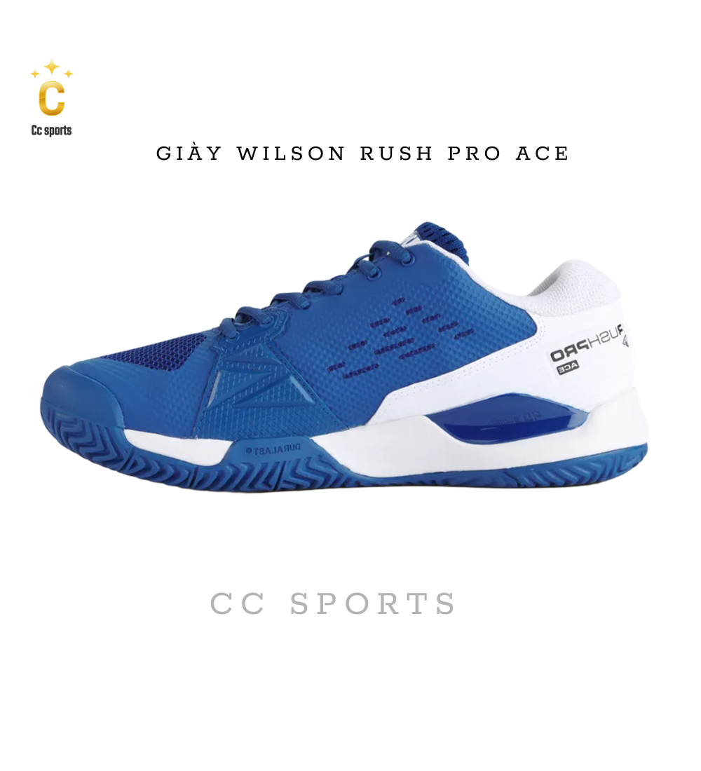 Giày Tennis/Pickleball Wilson Rush Pro Ace