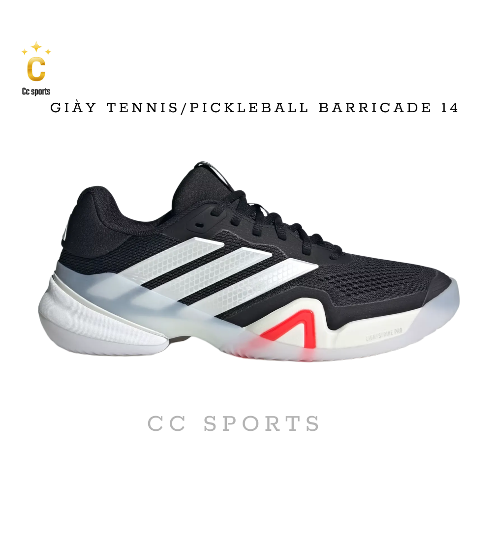 Giày Tennis/Pickleball Adidas Barricade 14