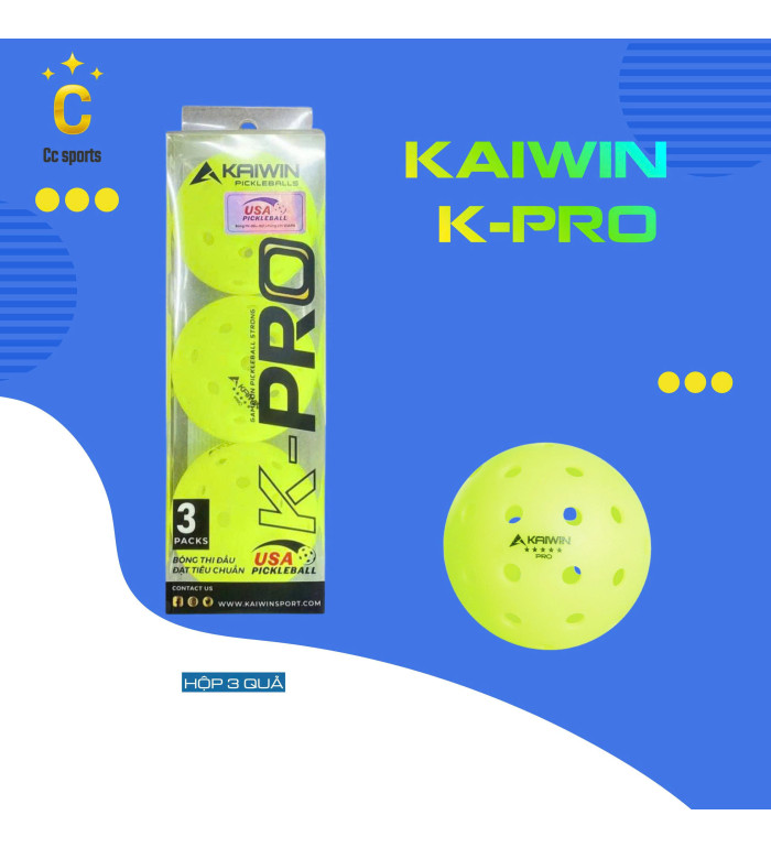 Bóng Thi Đấu Kaiwin K-Pro  3 quả