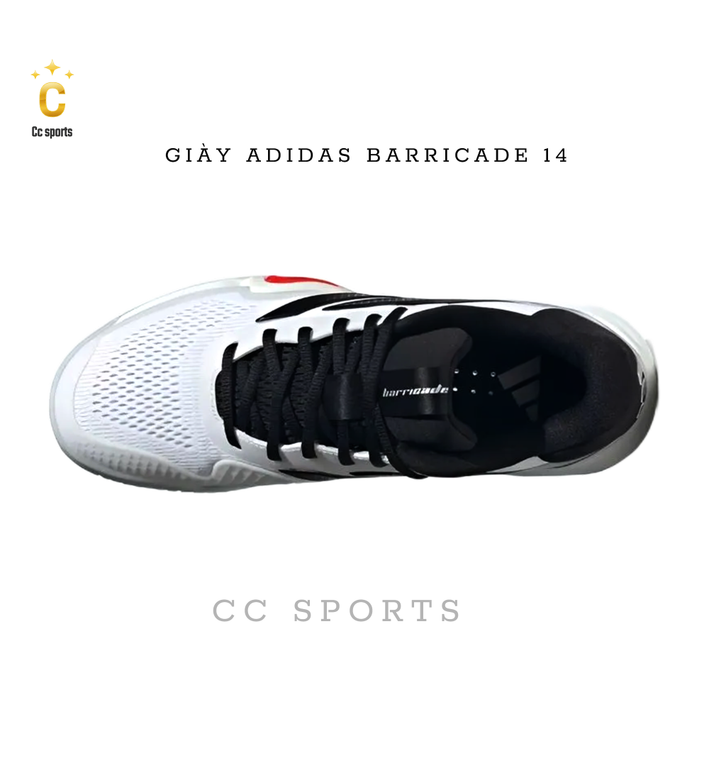 Giày Tennis/Pickleball Adidas Barricade 14