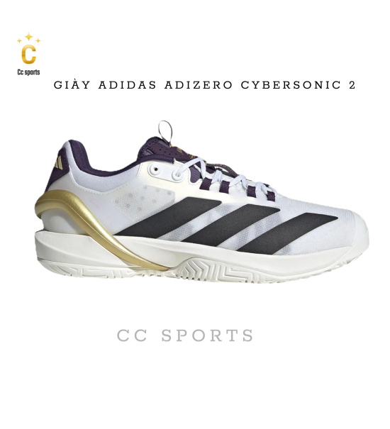 Giày Tennis/Pickleball Adidas Adizero Cybersonic 2