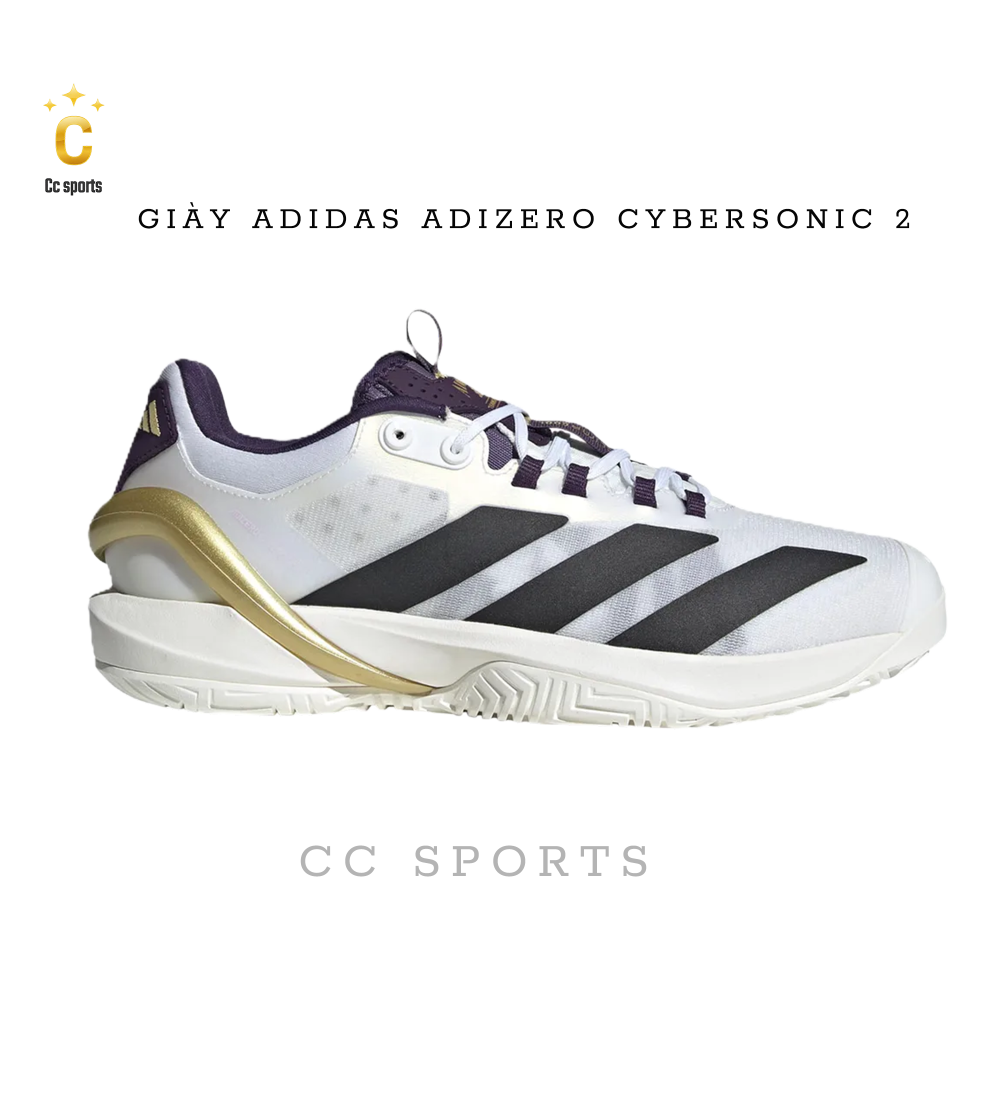 Giày Tennis/Pickleball Adidas Adizero Cybersonic 2