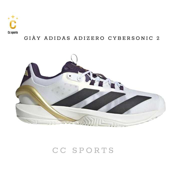 Giày Tennis/Pickleball Adidas Adizero Cybersonic 2