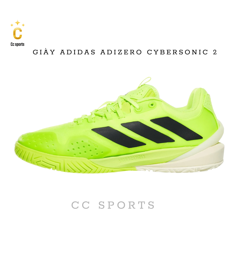 Giày Tennis/Pickleball Adidas Adizero Cybersonic 2