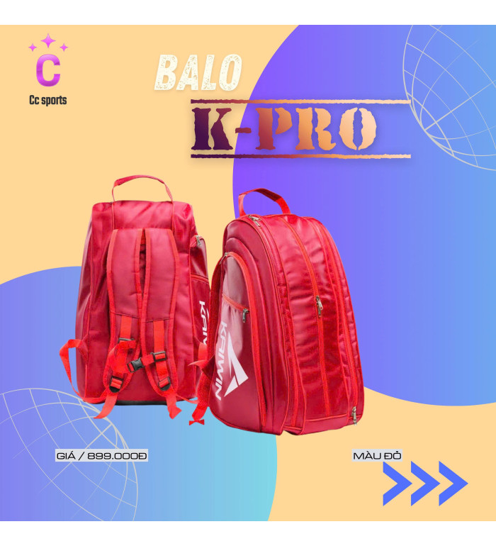Balo Pickleball Kaiwin K-Pro