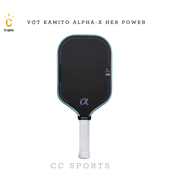 Vợt Pickleball Kamito Alpha-X Her Power