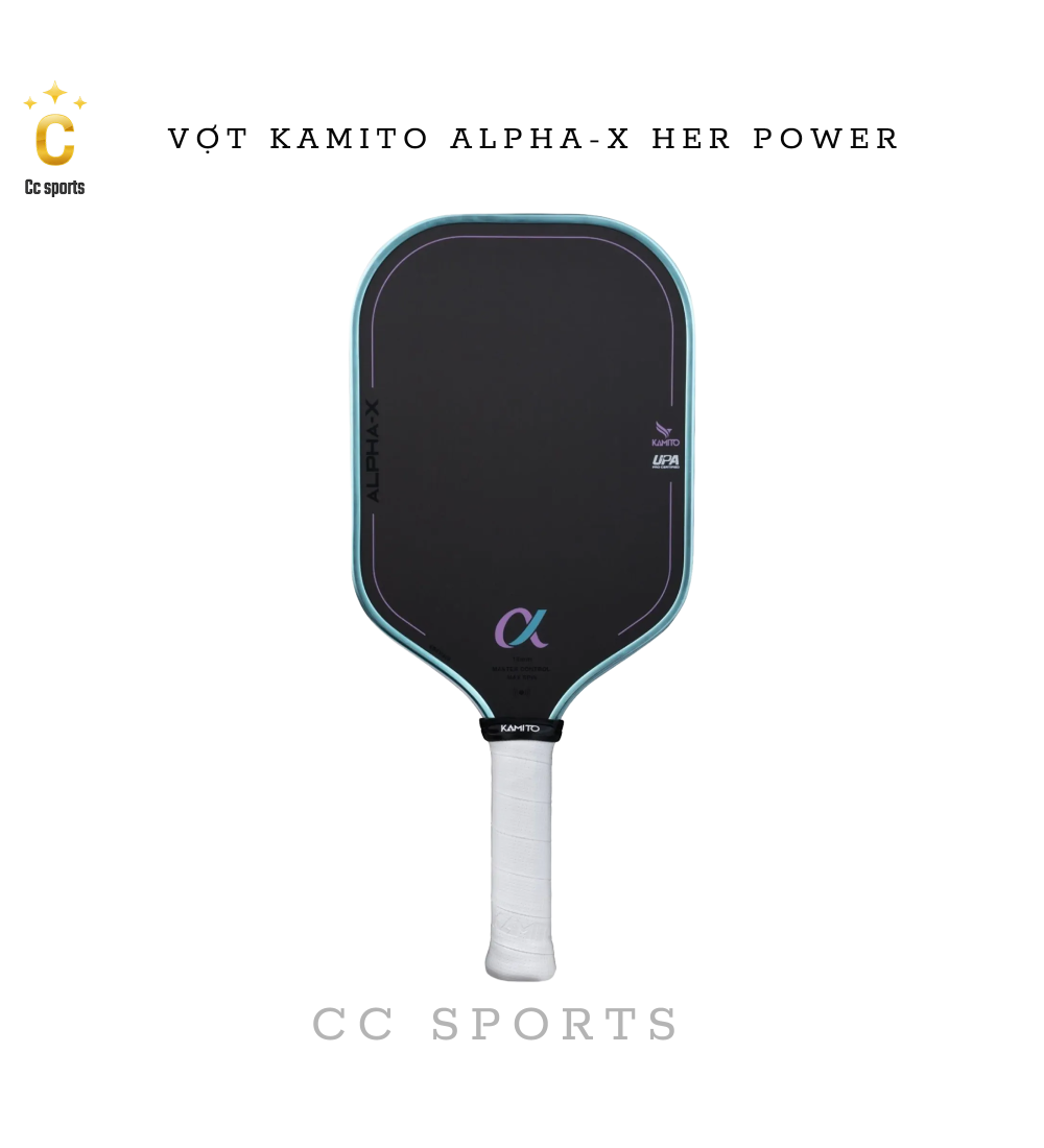 Vợt Pickleball Kamito Alpha-X Her Power