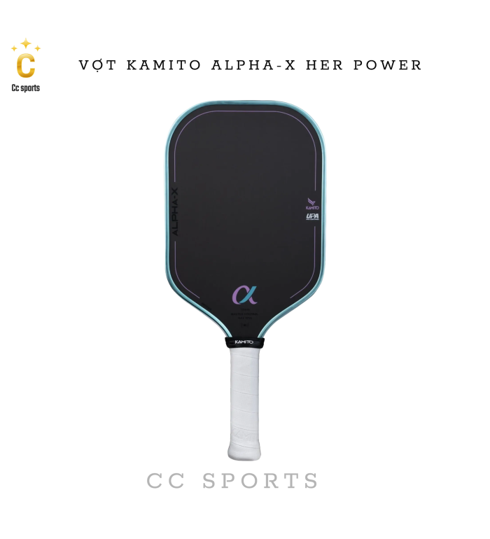 Vợt Pickleball Kamito Alpha-X Her Power