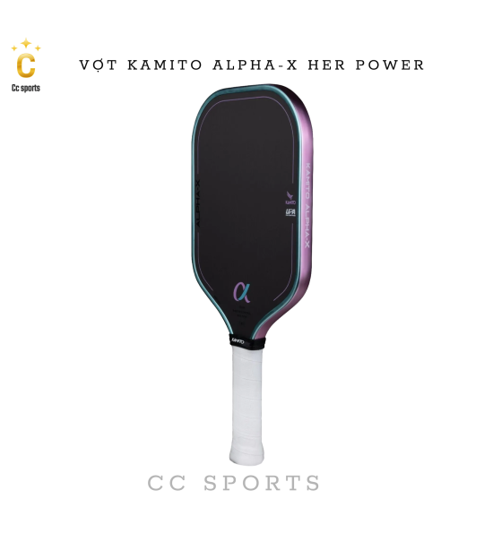 Vợt Pickleball Kamito Alpha-X Her Power