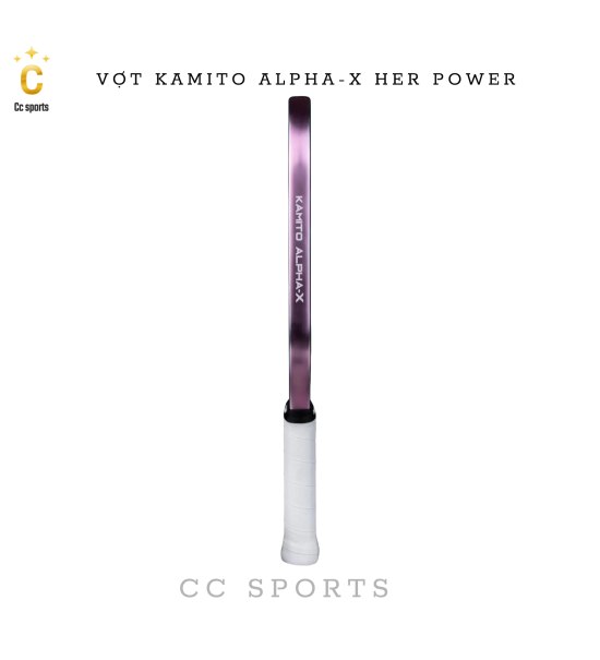 Vợt Pickleball Kamito Alpha-X Her Power