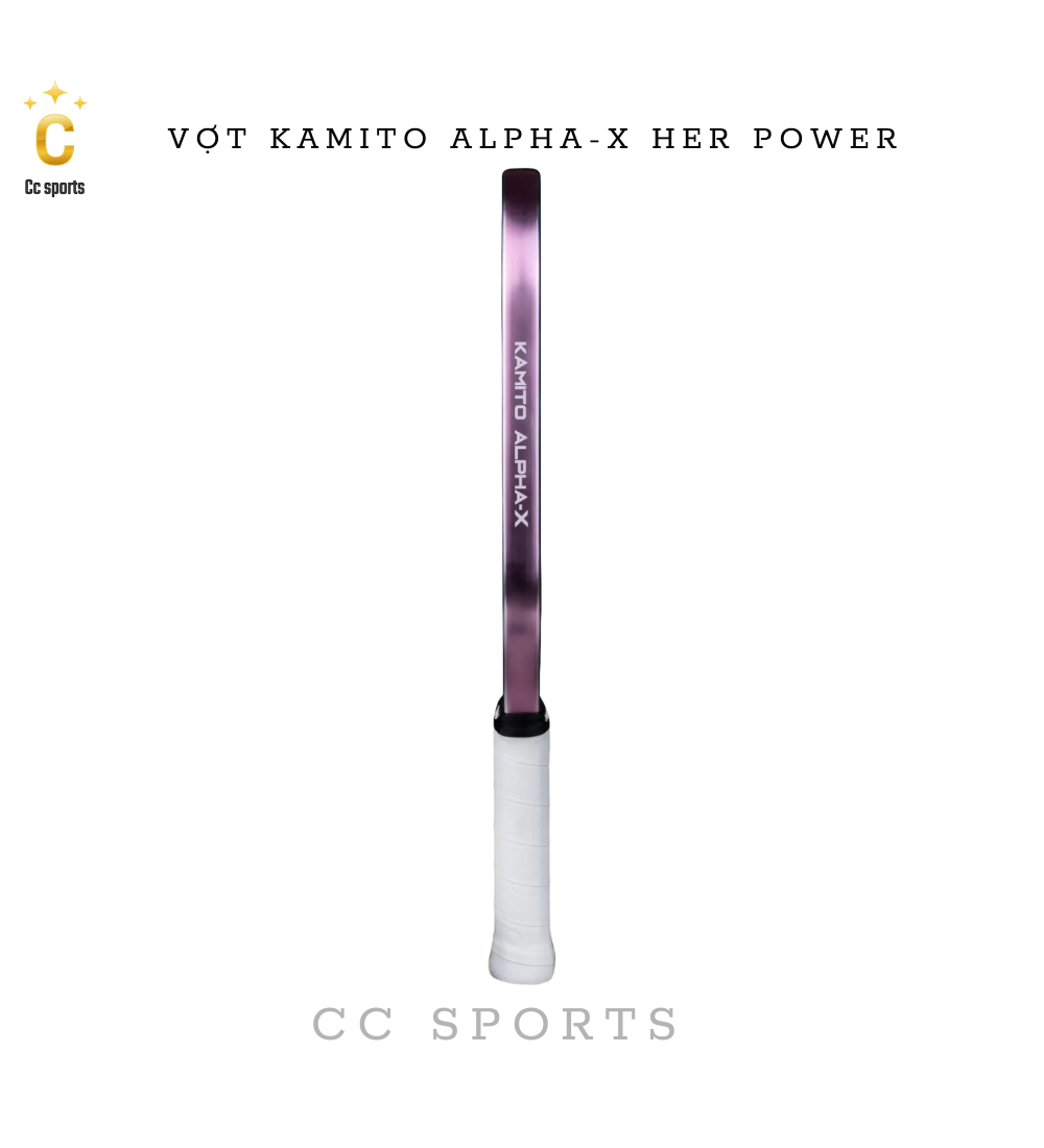 Vợt Pickleball Kamito Alpha-X Her Power