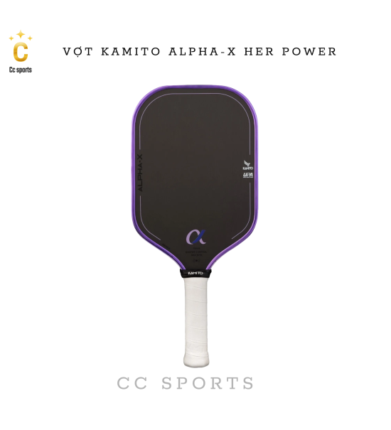 Vợt Pickleball Kamito Alpha-X Her Power