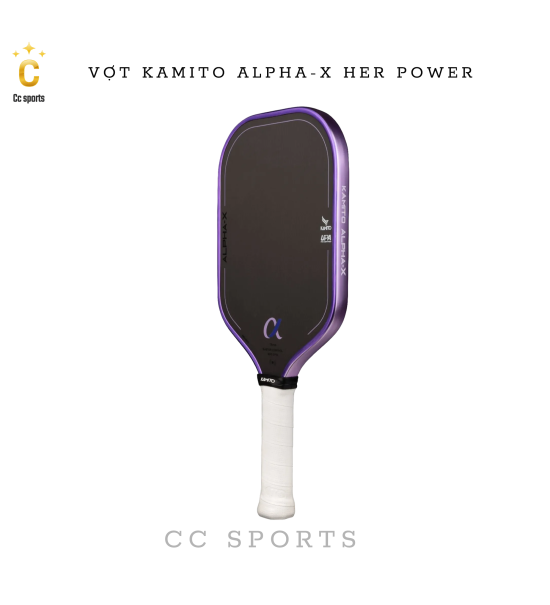 Vợt Pickleball Kamito Alpha-X Her Power